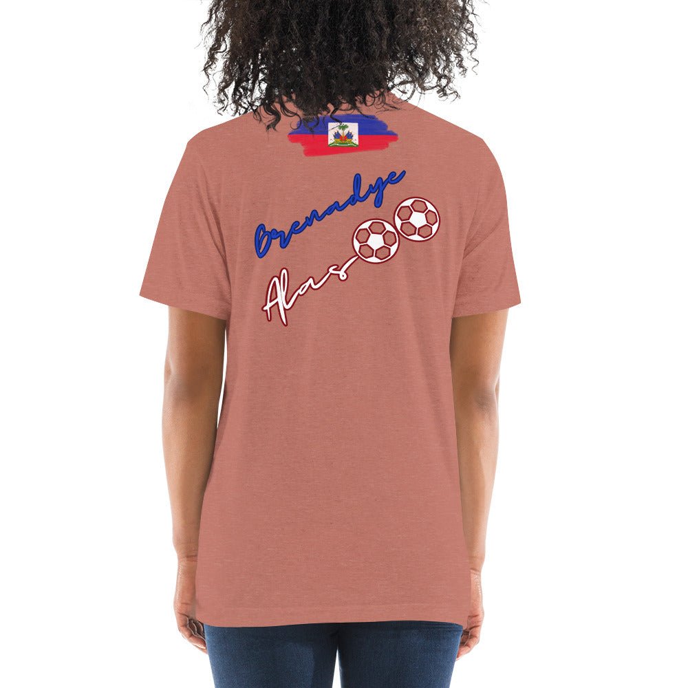 Kerly Théus- Football Haiti tees - DJENEZIS ARTWEAR