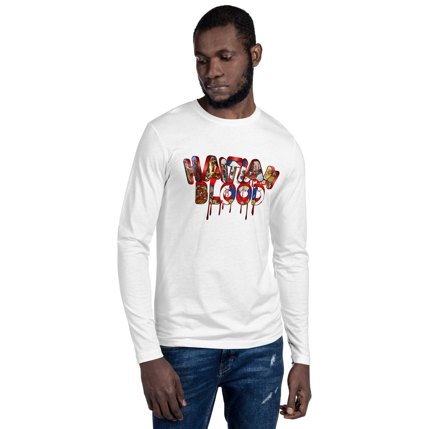 Long Sleeve Fitted Crew - DJENEZIS ARTWEAR