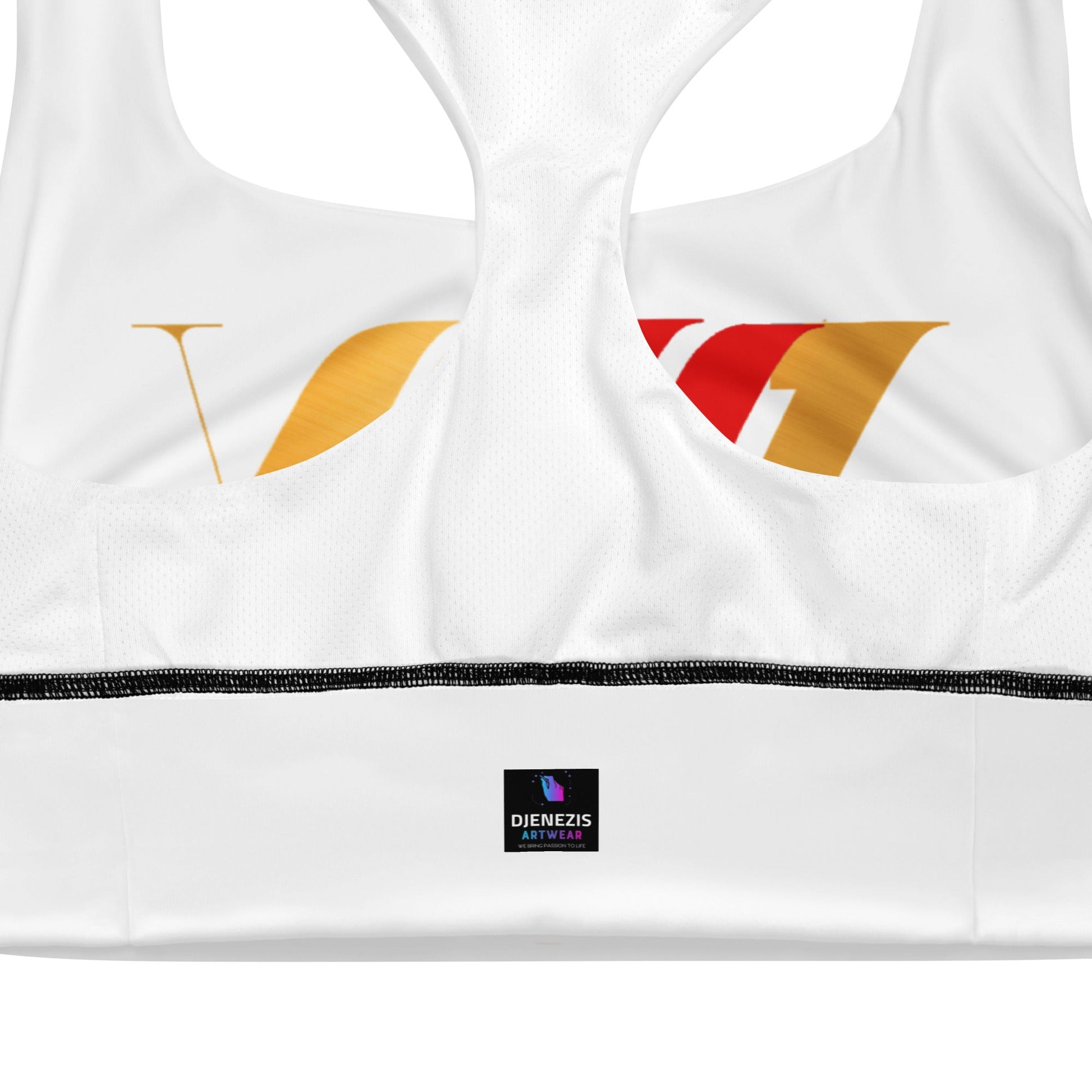 Longline sports bra - DJENEZIS ARTWEAR