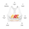 Longline sports bra - DJENEZIS ARTWEAR