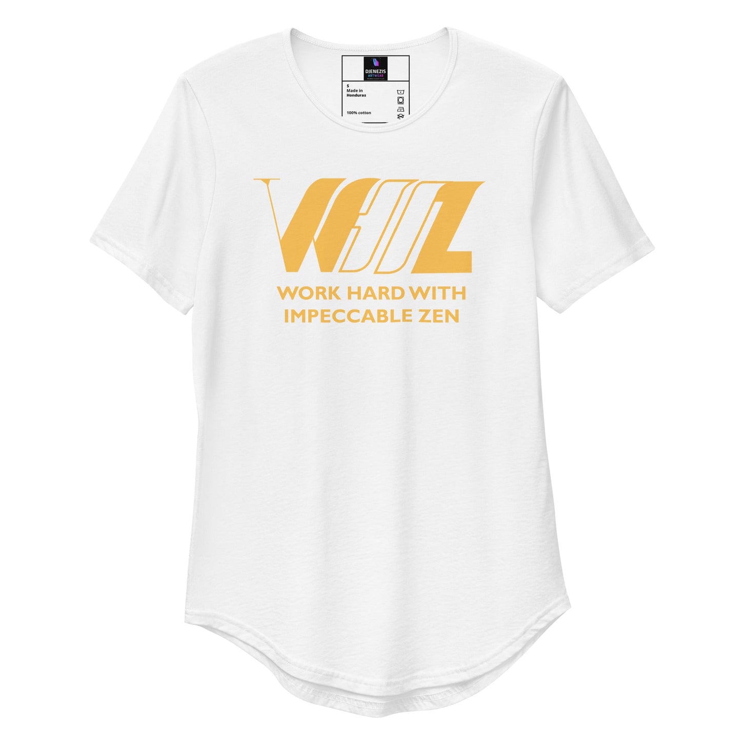 Men's Curved Hem tees-WHIZ - DJENEZIS ARTWEAR