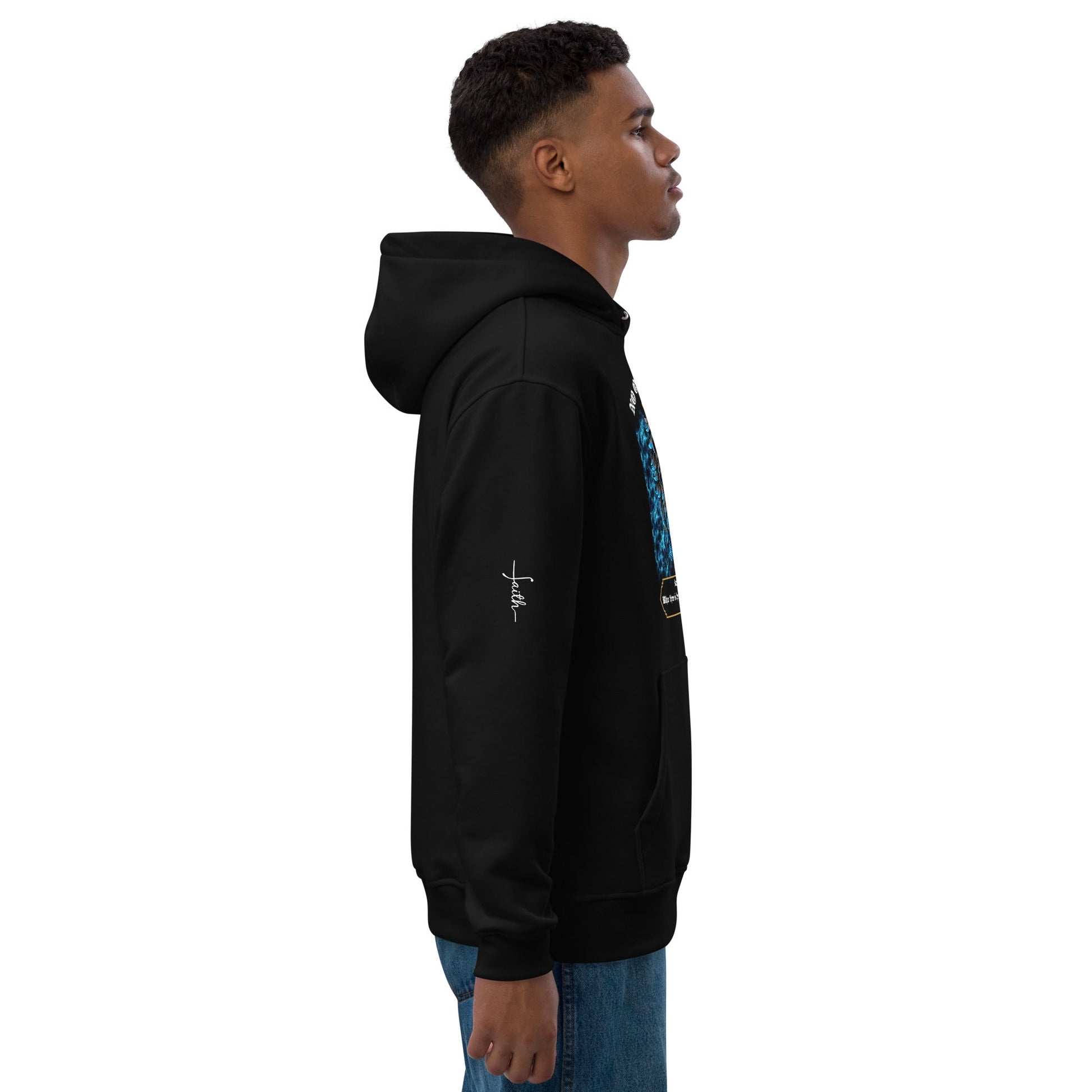 Premium eco hoodie - JOB 41:10 - DJENEZIS ARTWEAR