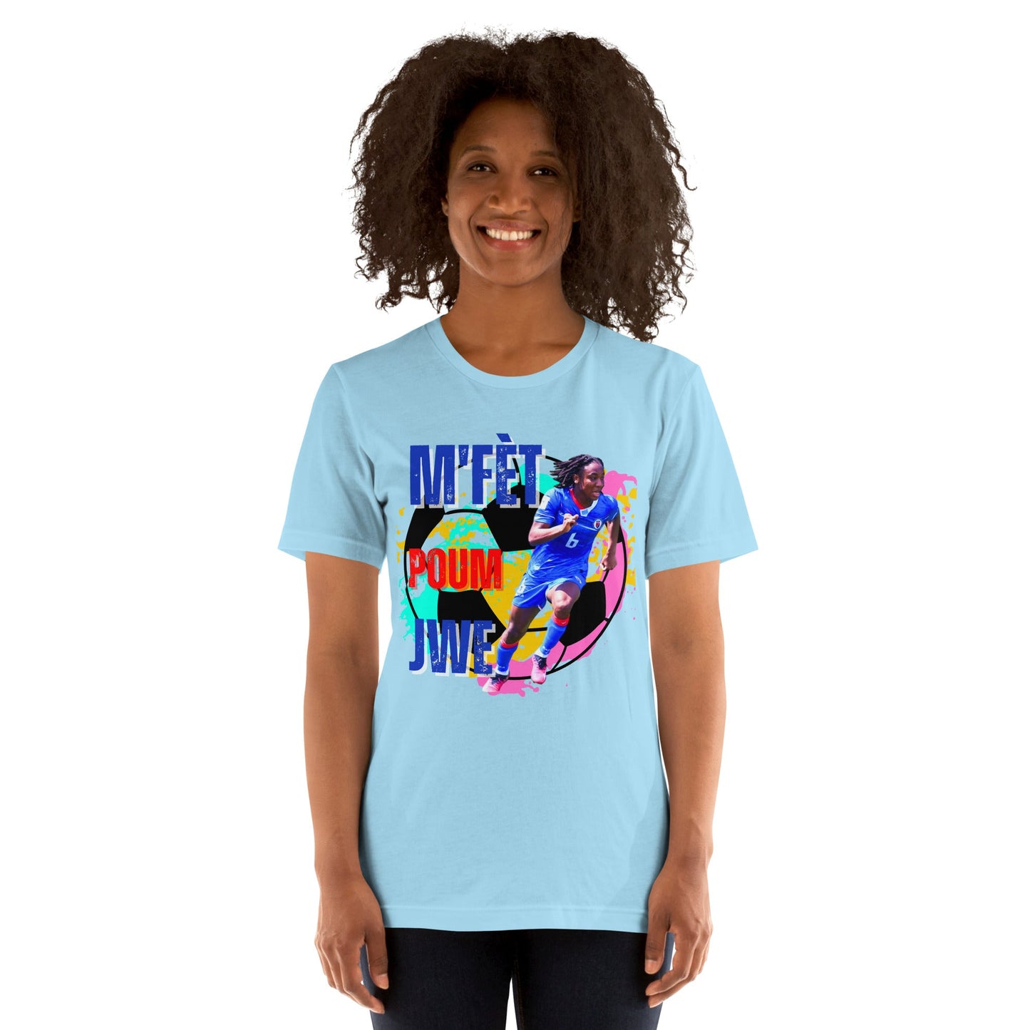 Tees-Melchie-Football Haiti - DJENEZIS ARTWEAR