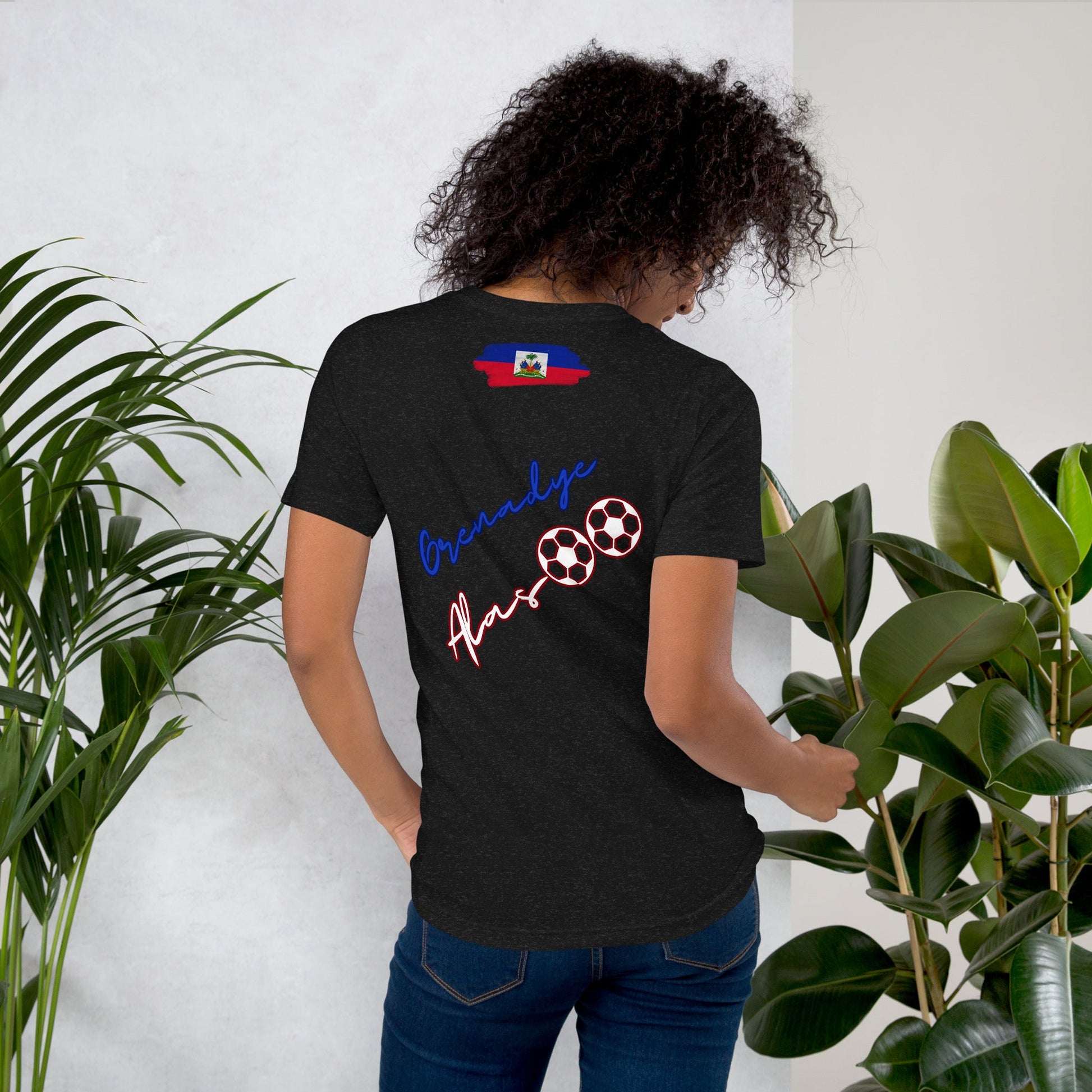 Tees-Melchie-Football Haiti - DJENEZIS ARTWEAR