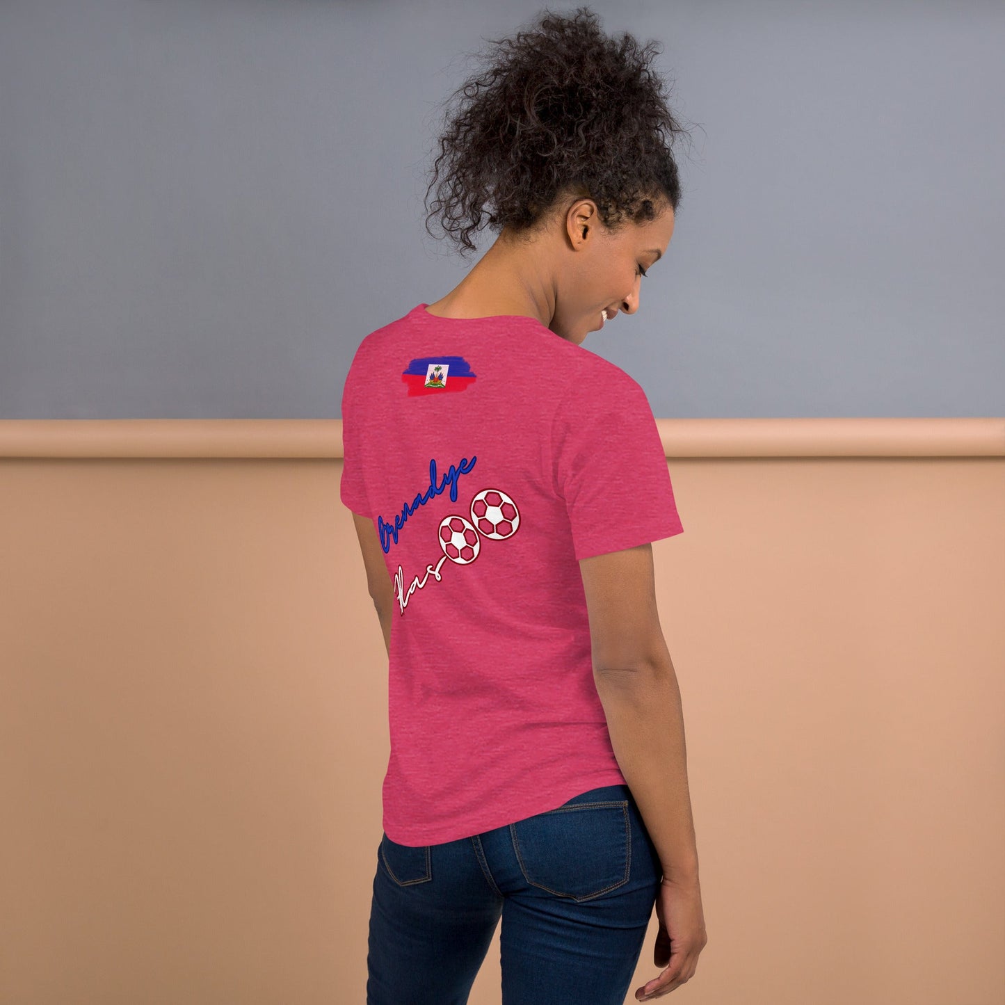 Tees-Melchie-Football Haiti - DJENEZIS ARTWEAR