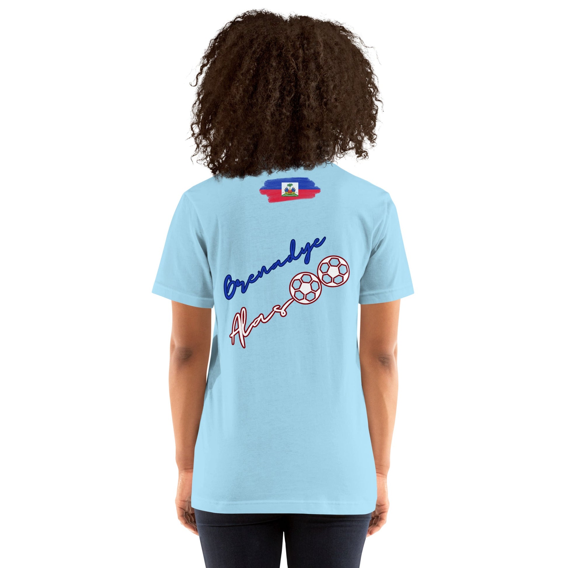 Tees-Melchie-Football Haiti - DJENEZIS ARTWEAR