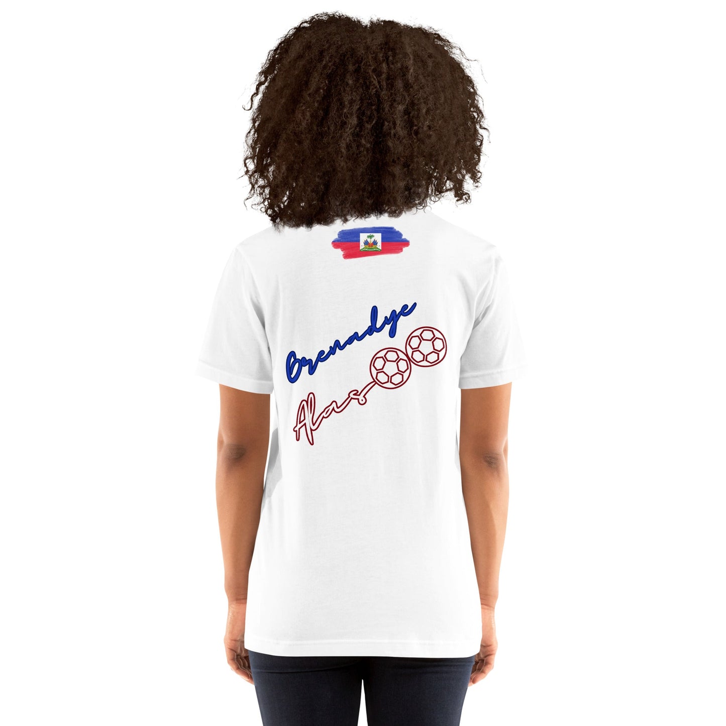 Tees-Melchie-Football Haiti - DJENEZIS ARTWEAR