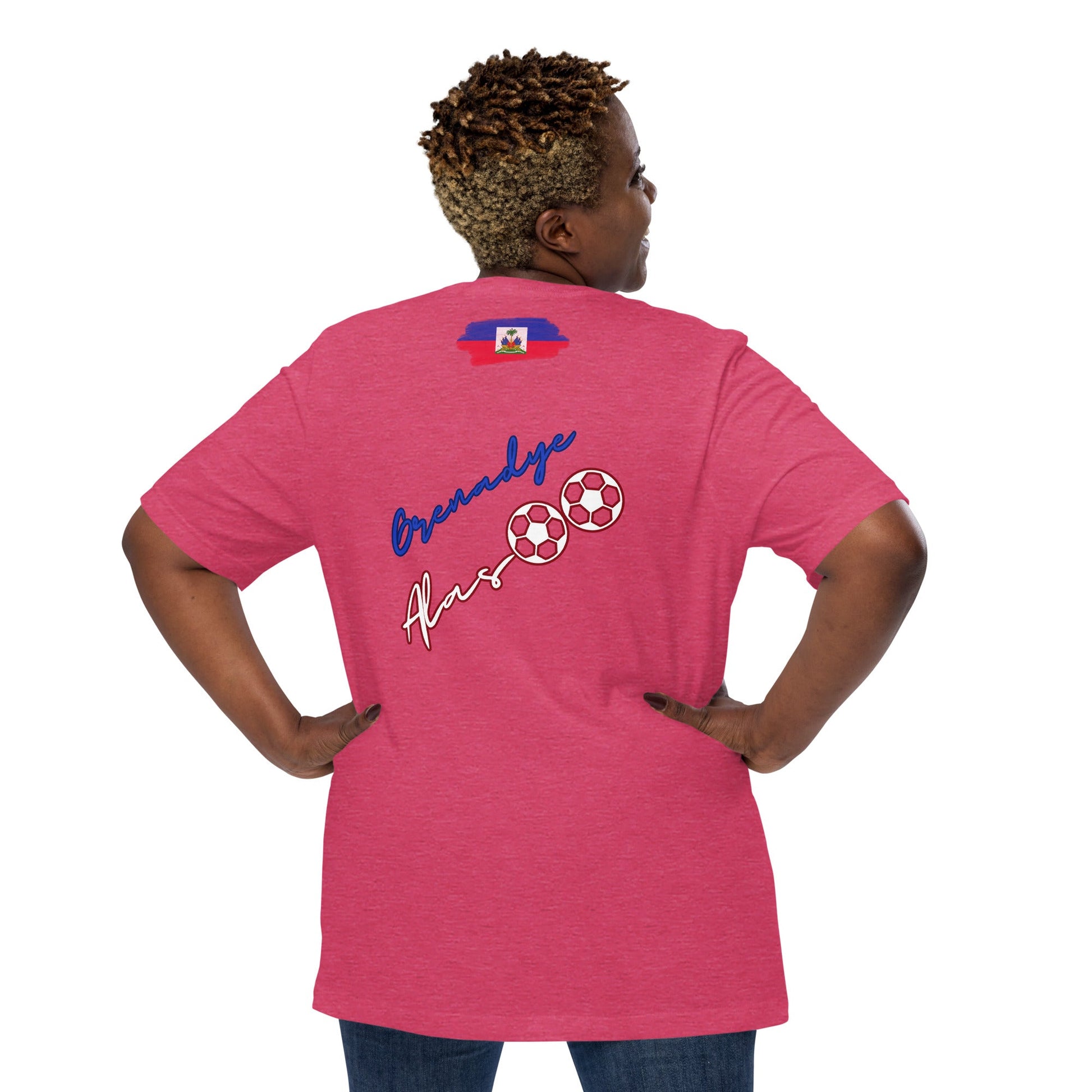 Tees-Melchie-Football Haiti - DJENEZIS ARTWEAR