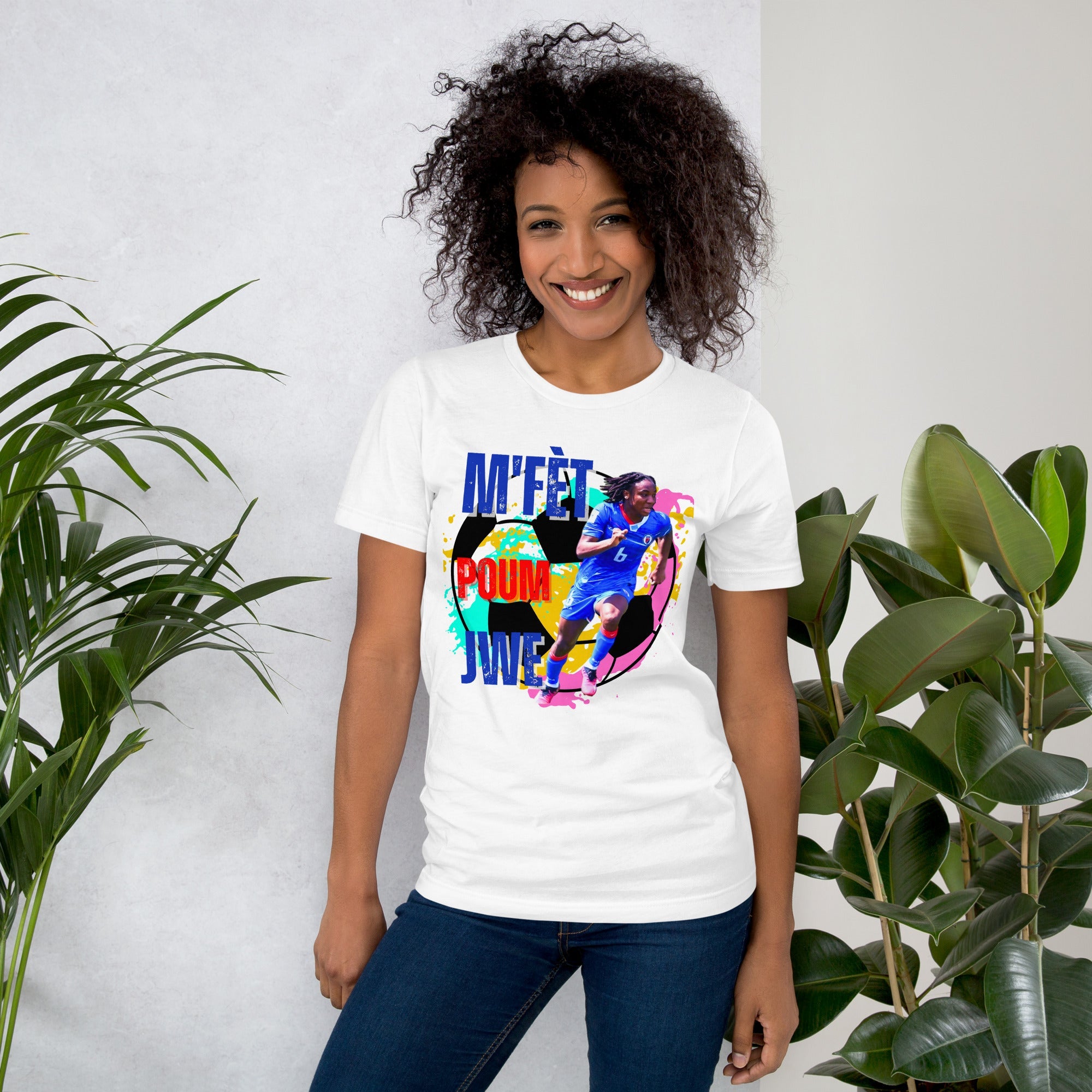 Tees-Melchie-Football Haiti - DJENEZIS ARTWEAR