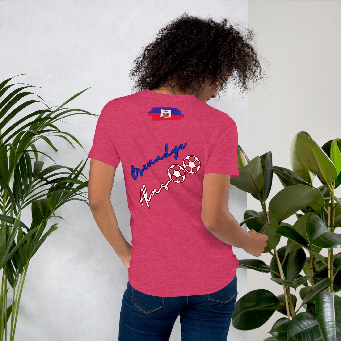 Tees-Melchie-Football Haiti - DJENEZIS ARTWEAR