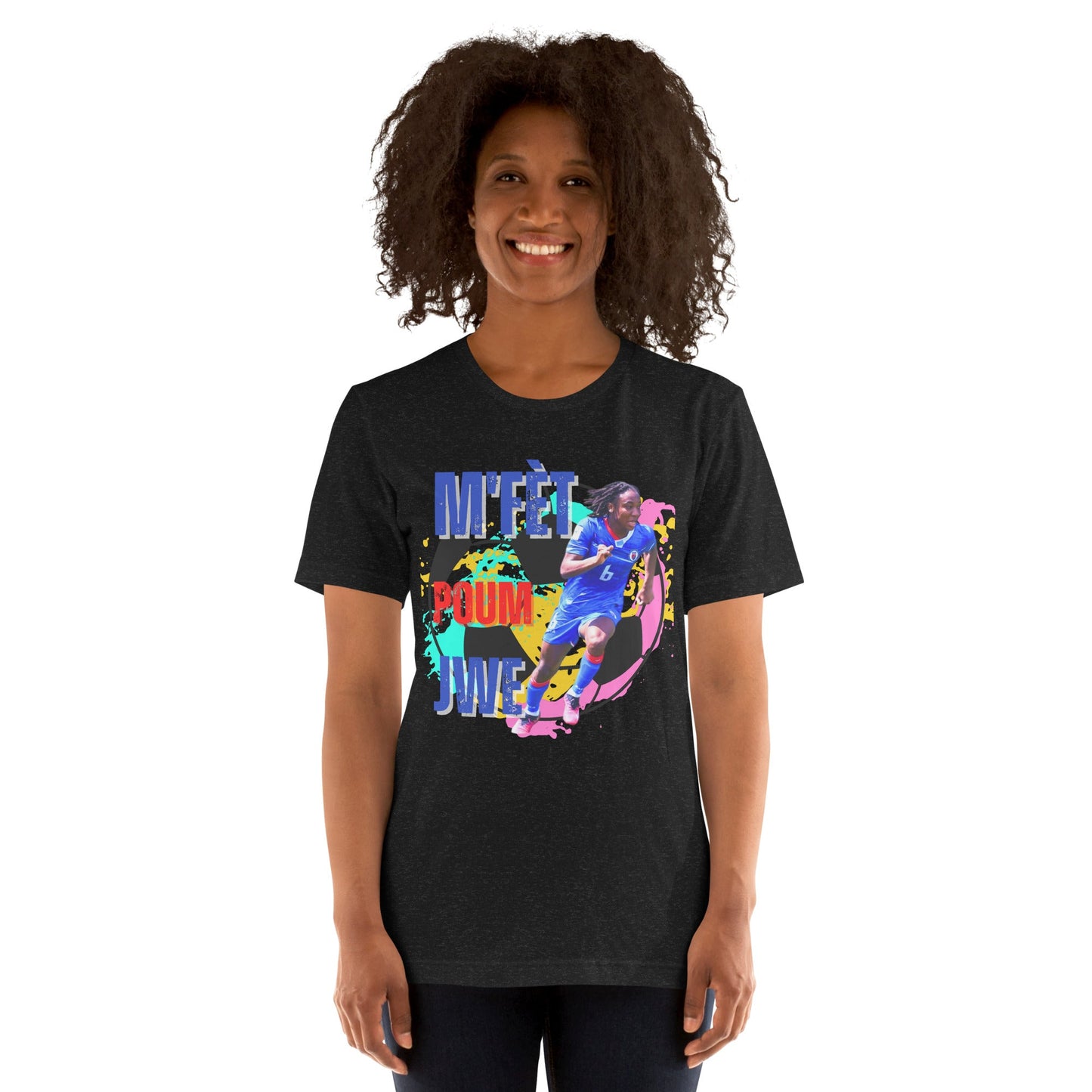 Tees-Melchie-Football Haiti - DJENEZIS ARTWEAR