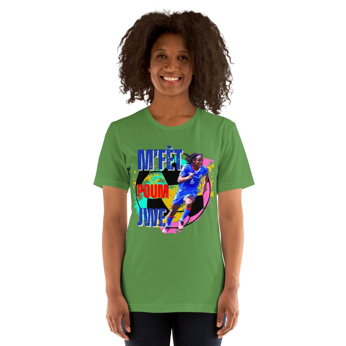 Tees-Melchie-Football Haiti - DJENEZIS ARTWEAR