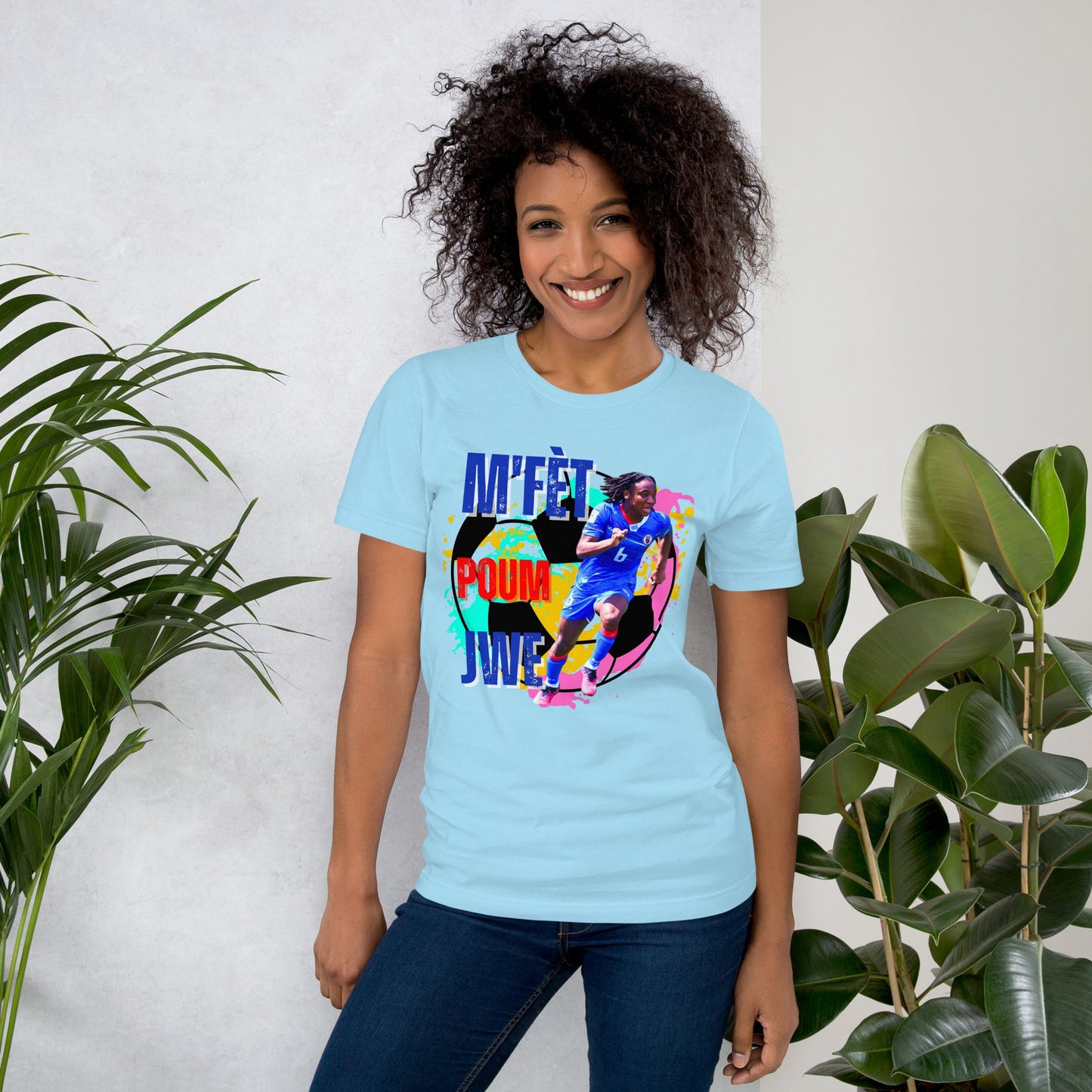 Tees-Melchie-Football Haiti - DJENEZIS ARTWEAR