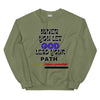 Unisex Sweatshirt-Let God leads - DJENEZIS ARTWEAR