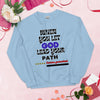 Unisex Sweatshirt-Let God leads - DJENEZIS ARTWEAR