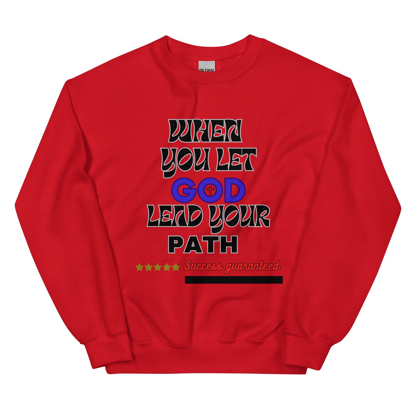 Unisex Sweatshirt-Let God leads - DJENEZIS ARTWEAR