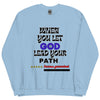 Unisex Sweatshirt-Let God leads - DJENEZIS ARTWEAR