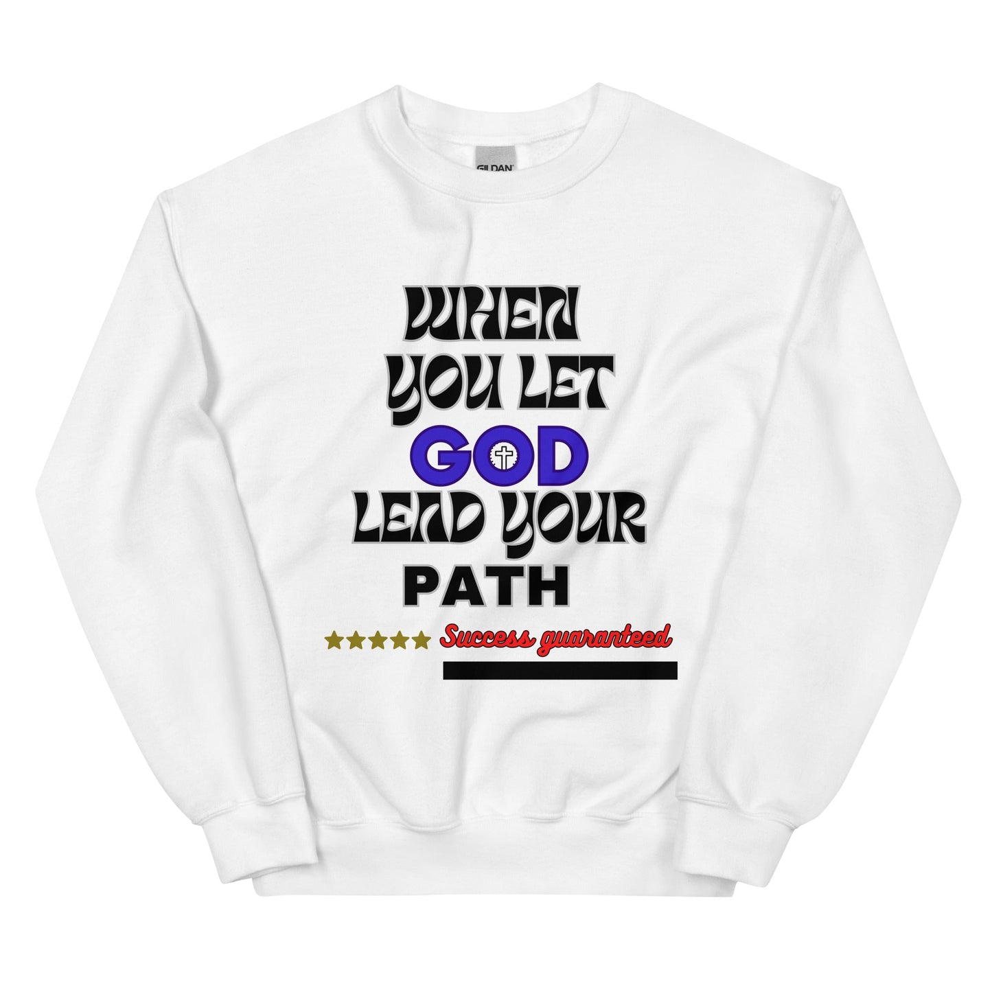 Unisex Sweatshirt-Let God leads - DJENEZIS ARTWEAR