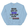 Unisex Sweatshirt-Let God leads - DJENEZIS ARTWEAR