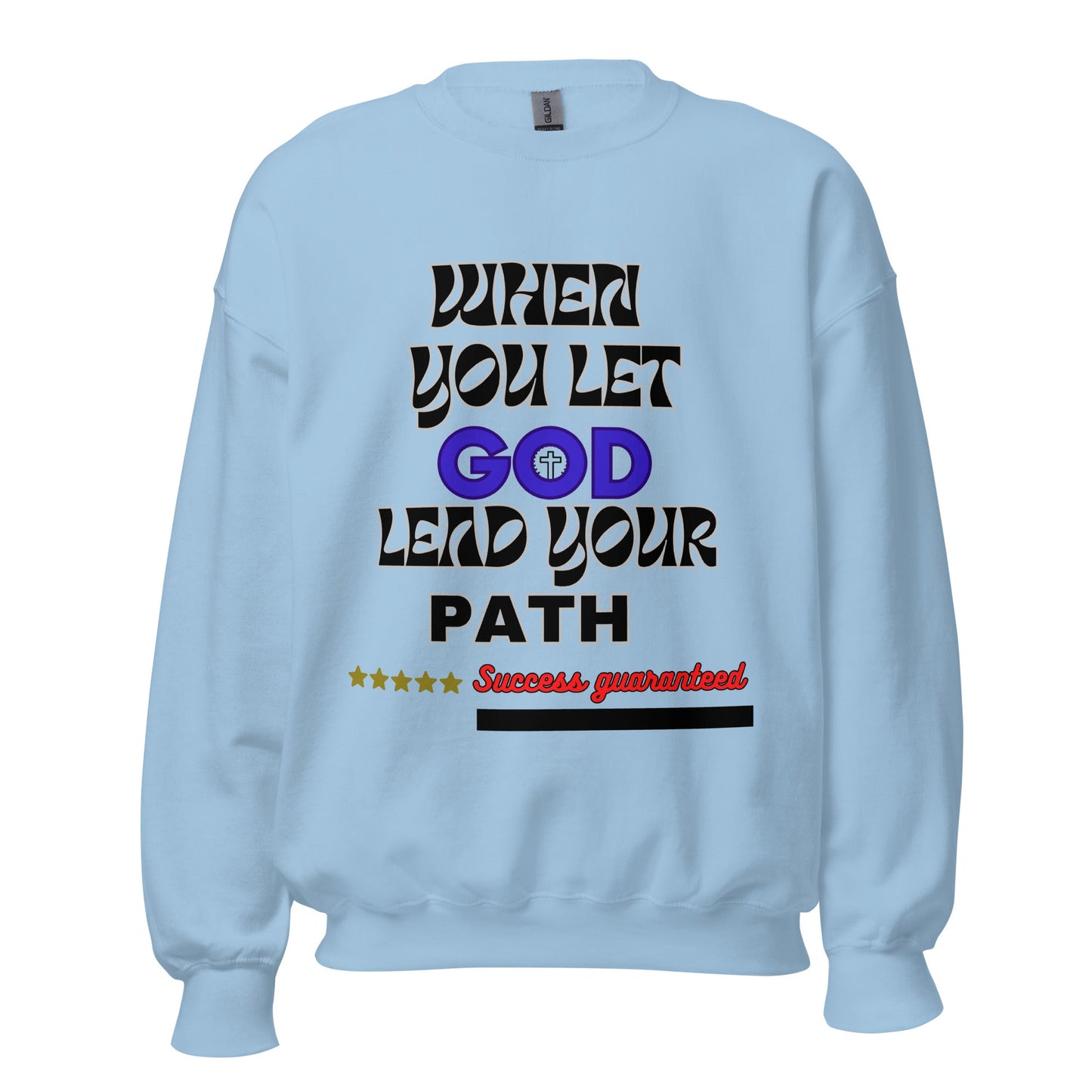 Unisex Sweatshirt-Let God leads - DJENEZIS ARTWEAR