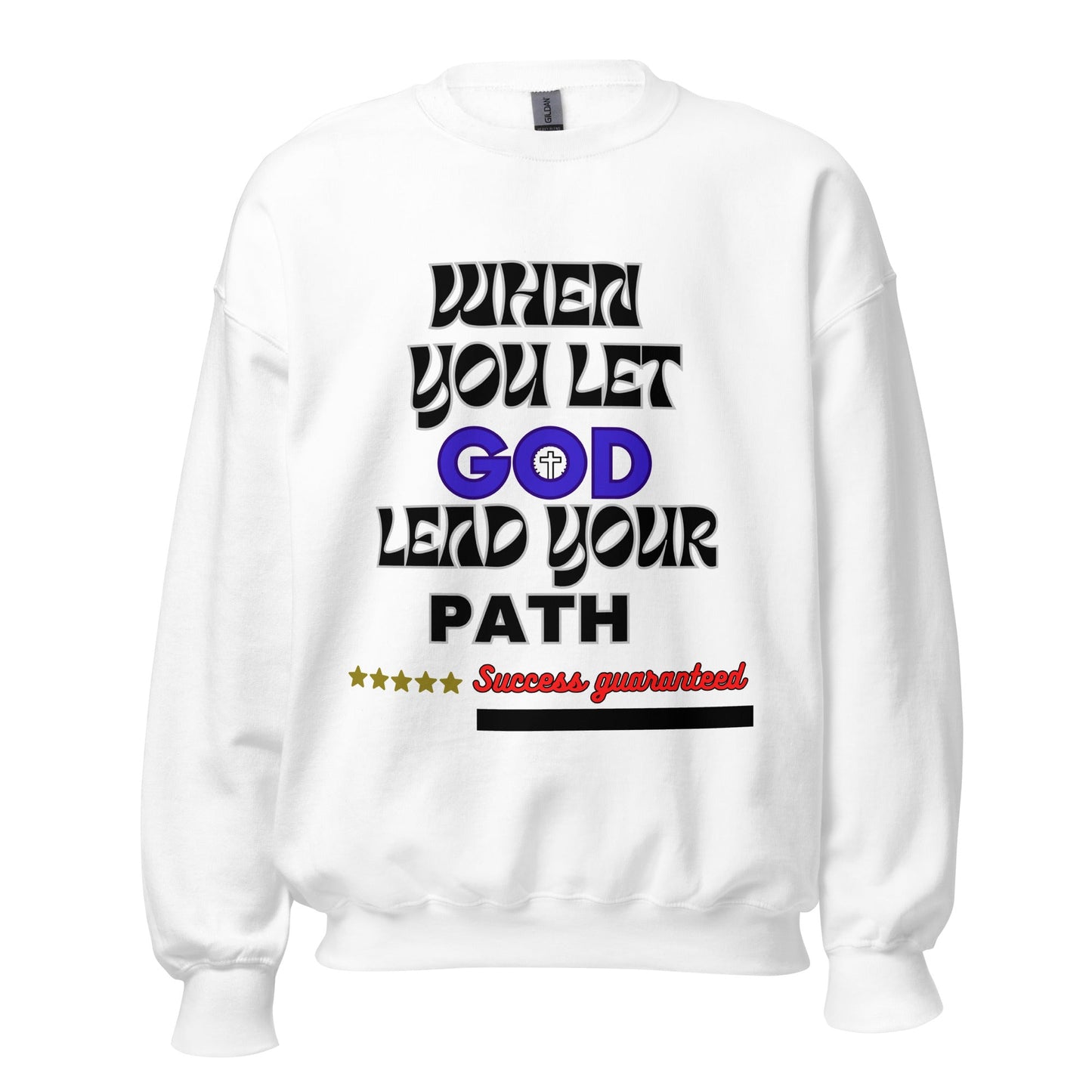 Unisex Sweatshirt-Let God leads - DJENEZIS ARTWEAR